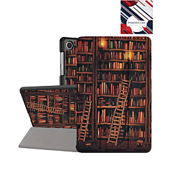 Old Style Notebook Design Case - Library for Galaxy Tab A9 2023 (8.7") / Tab A11 2025 (8.7")  (Only Ground Shipping)