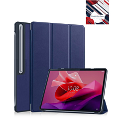 Smart Shockproof Stand Case - DARK BLUE for Galaxy Tab S9 / Tab S9 FE / Tab S10 FE / Tab S10 Lite (Only Ground Shipping)