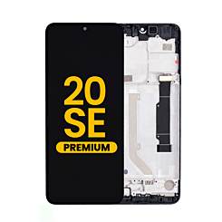 LCD Assembly with Frame for TCL 20 SE (NUIT BLACK) (Premium)