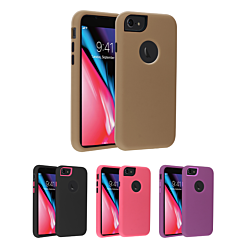 Three Layer Heavy Duty Shockproof Anti-Scratch Protective Case for iPhone 6 / 6S / 7 / 8 (Only Ground Shipping)