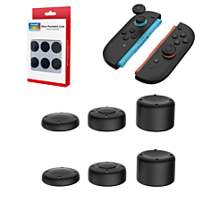 Dobe Thumbstick Set for Nintendo Joy-Con Controller 2 (6 Piece Set) (Only Ground Shipping)