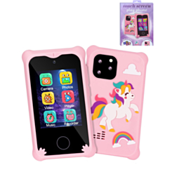 Kids Touch Screen Smartphone with Games/Cameras/MP3 & Case (PINK) (Only Ground Shipping)
