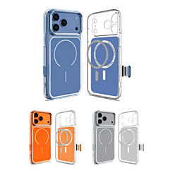 Transparent Magnetic Cases with IC Chip for iPhone 17 Pro (Only Ground Shipping)