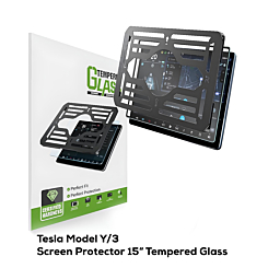 Screen Protector 15" Tempered Glass for TESLA Model 3 (2017-2023) Model Y (2020~2024)