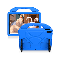 Hand - Held Stand Kids Case - BLUE for iPad Mini 1 / 2 / 3 / 4 / 5 (Only Ground Shipping)