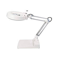 ESD Safe Magnifier Lamp Led Desktop Magnifier Lamp 127mm Up to 10x Magnification Angle (Only Ground Shipping)