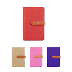 Universal Back Phone Leather Wallet Cash ID Credit Card Slot