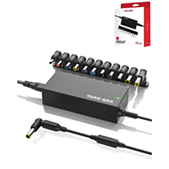 VEN-DENS VD-UC01 Universal Laptop Power Adapter with Interchangeable Charging Tips (Only Ground Shipping)