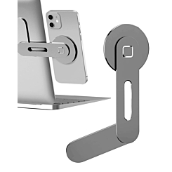 Aluminum Alloy Magnetic Phone Holder (GRAY) (Only Ground Shipping)