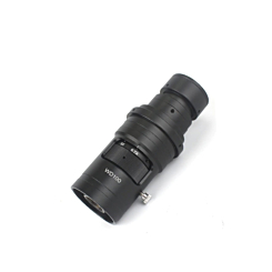 10X-200X Zoom WD100 Continuously Variable 0.7X-5X Adjustable Magnification FHD C-Mount Lens for HDMI VGA USB Microscope Camera (Only Ground Shipping)