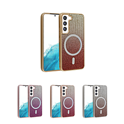Wireless Charging Bling Diamond Crystal Case for Galaxy S21FE (Only Ground Shipping)