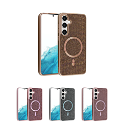 Wireless Charging Bling Diamond Crystal Case for Galaxy S23FE (Only Ground Shipping)