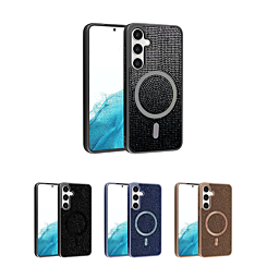 Wireless Charging Bling Diamond Crystal Case for Galaxy S25 Plus (Only Ground Shipping)