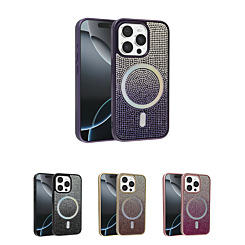 Wireless Charging Bling Diamond Crystal Case for iPhone 12 Pro Max (Only Ground Shipping)