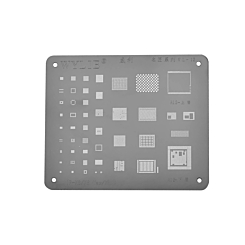 WYLIE BGA Reballing Stencil for iPhone X / XS / XS Max (Silver) (Not Returnable)