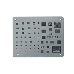 WYLIE BGA Reballing Stencil for iPhone 13 / 13Mini / 13P / 13PM (Silver) (Not Returnable)