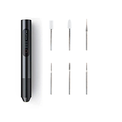 WYLIE Speed Adjustable Electric Grinding Polishing Pen with 7 Pcs Grinding Heads (Only Ground Shipping)