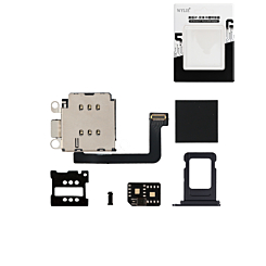 WYLIE iPhone 15 / 15 Plus US Version ESIM Conversion to Dual SIM Card MEP Integration Solution Supports SIMHUB IC (No Soldering Required)