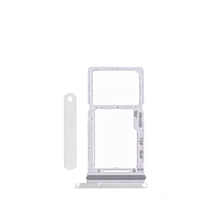 Micro SD Sim Card Tray (SILVER) for Tab S9 FE 10.9" (2023) (X510 / X516B) / Tab S9 FE Plus (X610 / X616B / 2023)