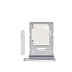 Dual Sim Card Tray for Galaxy Tab S9 FE Plus (X616B / 2023) (SILVER)