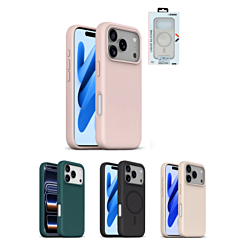 xBase by PowerPeak Liquid Silicone Gel/Rubber MagSafe for iPhone 17 Pro (Only Ground Shipping)