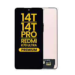 OLED Assembly without Frame for Xiaomi 14T / 14T Pro / Redmi K70 Ultra (Premium)