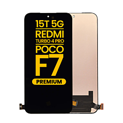OLED Assembly without Frame for Xiaomi 15T 5G / Xiaomi Redmi Turbo 4 Pro / Xiaomi Poco F7 (Premium)