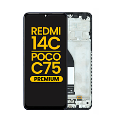 LCD Assembly with Frame for Xiaomi Redmi 14C / Poco C75 (Premium)