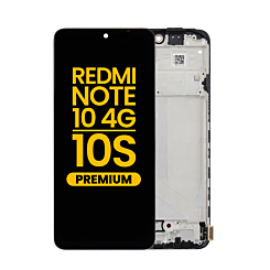 OLED Assembly with Frame for Xiaomi Redmi Note 10 4G / Redmi Note 10S (Premium)