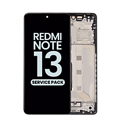 OLED Assembly with Frame for Xiaomi Redmi Note 13 (Service Pack)