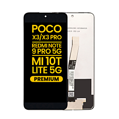 LCD Assembly without Frame for Xiaomi Redmi Poco X3 / X3 Pro / Redmi Note 9 Pro 5G / Mi 10T Lite 5G (Premium)