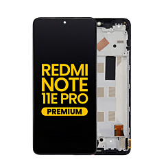 OLED Assembly with Frame for Xiaomi Redmi Note 11E Pro (Premium)