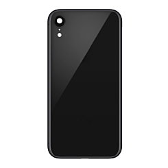 Order the Back Glass with Camera Lens for iPhone XR in Black without logo.
