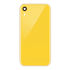 Grab the wholesale deals on the Back Glass with Camera Lens for iPhone XR in Yellow without logo.
