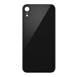 Order the Back Glass with a Bigger Camera Hole for iPhone XR in Black without logo.

