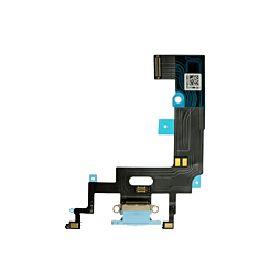Grab the wholesale deals on the Charging Port Flex Cable for iPhone XR in blue, aftermarket.