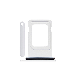 Buy the Single SIM Card Tray for iPhone XR in silver.
