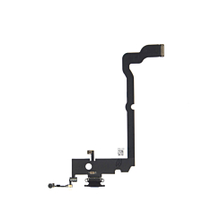 Purchase the aftermarket charging port flex cable for iPhone XS in space gray.