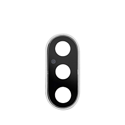 Shop the silver back camera lens with bracket for iPhone XS Max and XS.