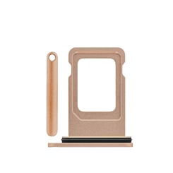 Order the gold single SIM card tray for iPhone XS Max.


