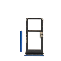 Single Sim Card Tray for Motorola Moto G 5G Plus (XT2075 / 2020) (SURFING BLUE)