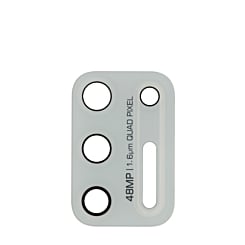 Back Camera Lens with Adhesive for Motorola Moto G Stylus 6.8" (XT2115 / 2021) (Glass Only) (AURORA WHITE)