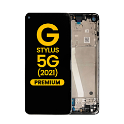 LCD Assembly with Frame for Motorola G Stylus 5G (XT2131) (Premium)