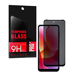 Privacy Tempered Glass for Motorola Moto G Power (XT2165 / 2022) (2.5D / 1 Piece)