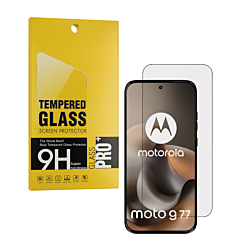 Clear Tempered Glass for Motorola Moto G77 (XT2231-3 / 2026) (Case Friendly / 2.5D / 1 Piece)