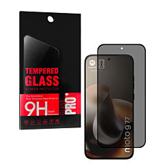 Privacy Tempered Glass for Motorola Moto G77 (XT2231-3 / 2026) (Case Friendly / Anti-Spy / 1 Piece)