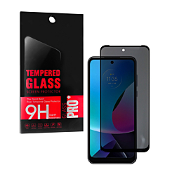 Privacy Tempered Glass for Motorola Moto G Play (XT2271-5 / 2023) (2.5D / 1 Piece)
