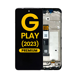 LCD Assembly with Frame for Motorola Moto G Play (XT2271-5 / 2023) (Premium)