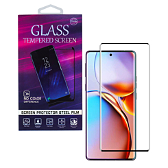 Clear Tempered Glass for Motorola Edge X40 5G (XT2301-5 / 2023) / Edge Plus (XT2301-1 / 2023) / Edge 40 Pro (XT2301-4 / 2023) (Case Friendly / 3D Curved / 1 Piece)