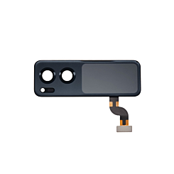 Outer OLED Assembly without Frame for Motorola Moto Razr / Razr 40 (XT2323-3 / 2023) (BLACK) (Premium)